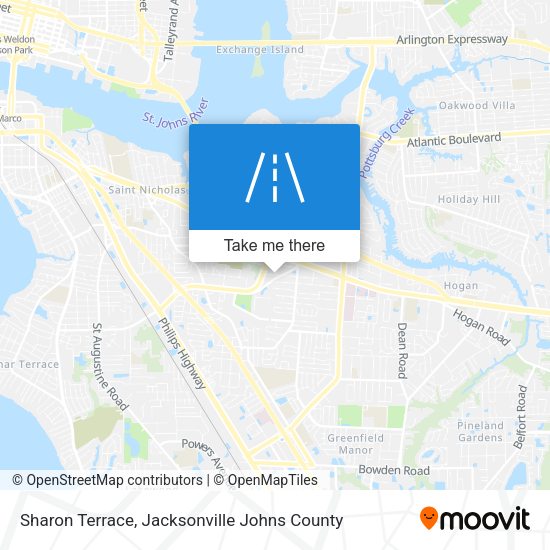 Mapa de Sharon Terrace