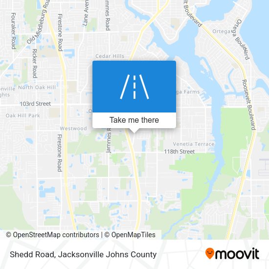 Shedd Road map