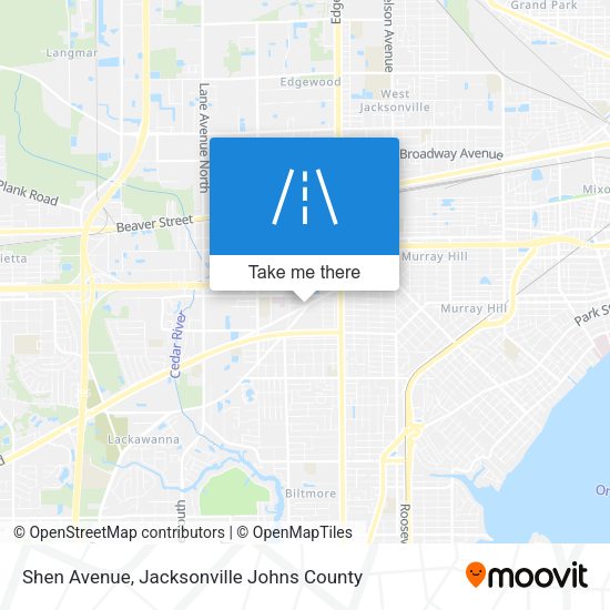 Shen Avenue map
