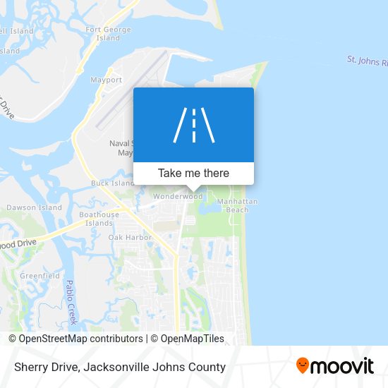 Sherry Drive map