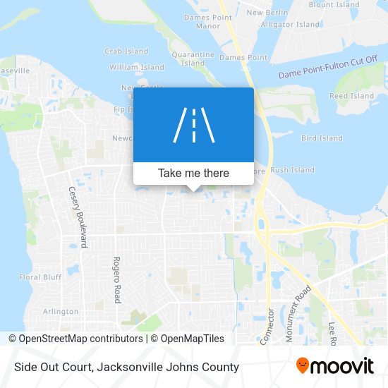 Side Out Court map