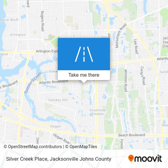 Silver Creek Place map