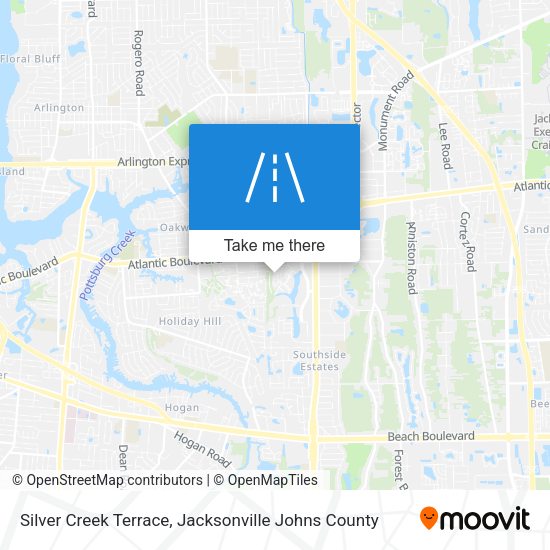 Mapa de Silver Creek Terrace