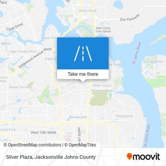 Mapa de Silver Plaza