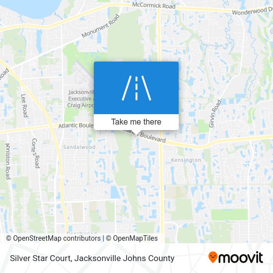 Silver Star Court map