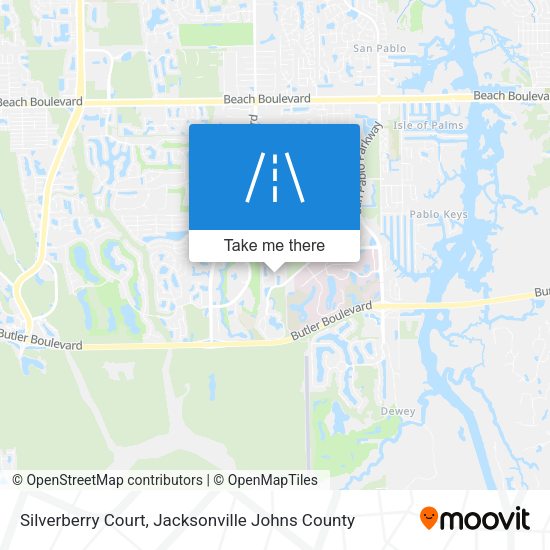 Silverberry Court map