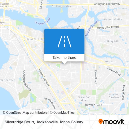 Silverridge Court map