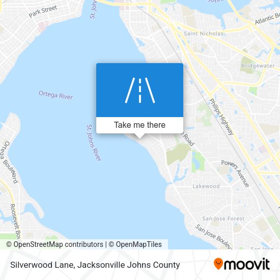 Mapa de Silverwood Lane