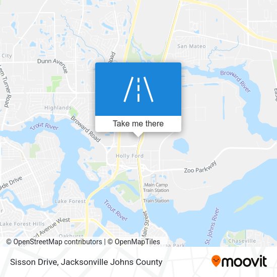 Mapa de Sisson Drive