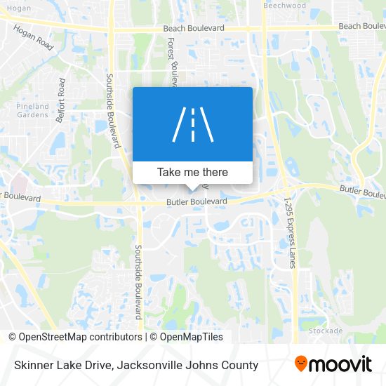 Skinner Lake Drive map
