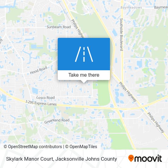 Mapa de Skylark Manor Court