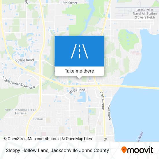 Mapa de Sleepy Hollow Lane