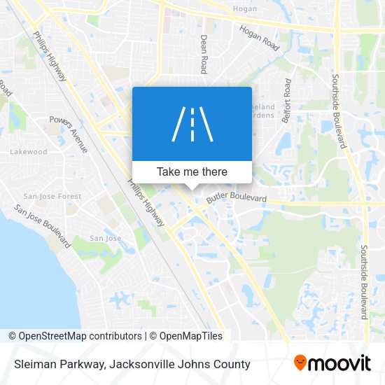 Sleiman Parkway map