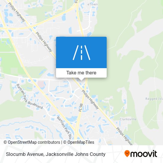 Slocumb Avenue map