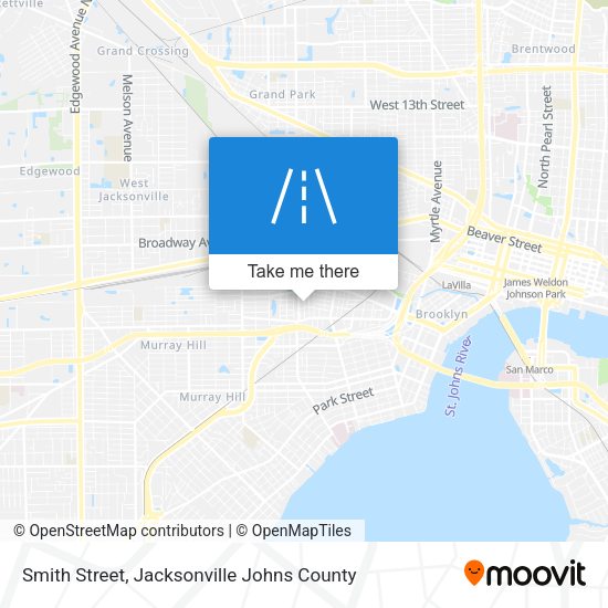 Smith Street map