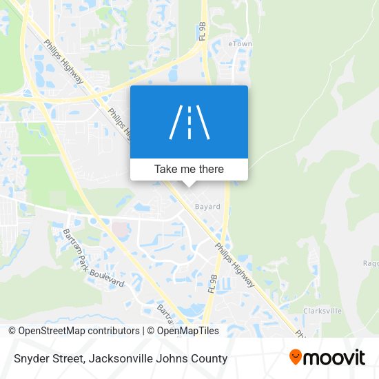 Snyder Street map