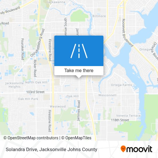 Solandra Drive map