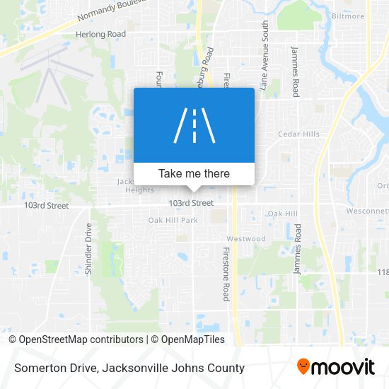 Mapa de Somerton Drive