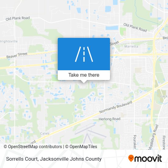 Sorrells Court map