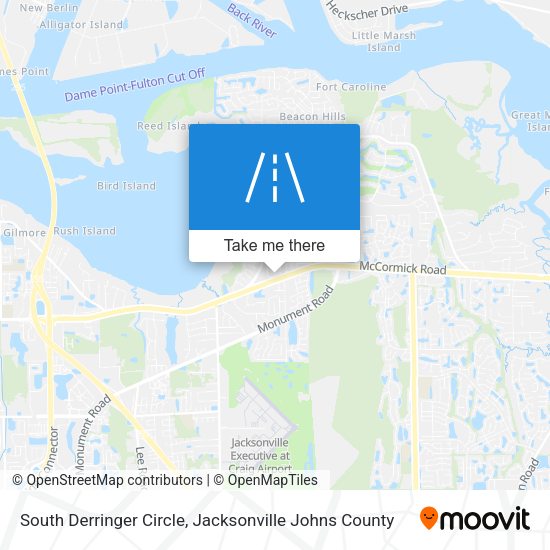 South Derringer Circle map