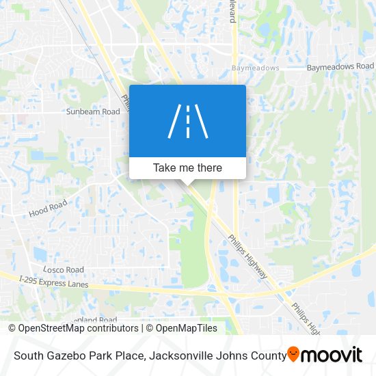 South Gazebo Park Place map