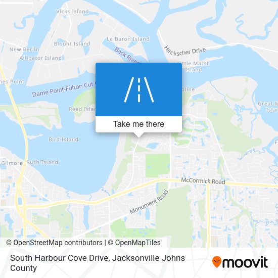 South Harbour Cove Drive map