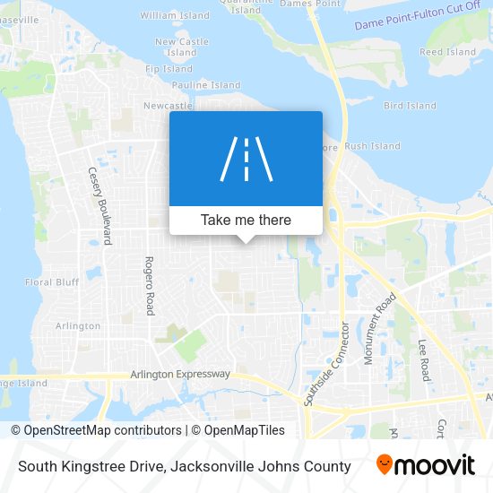 South Kingstree Drive map