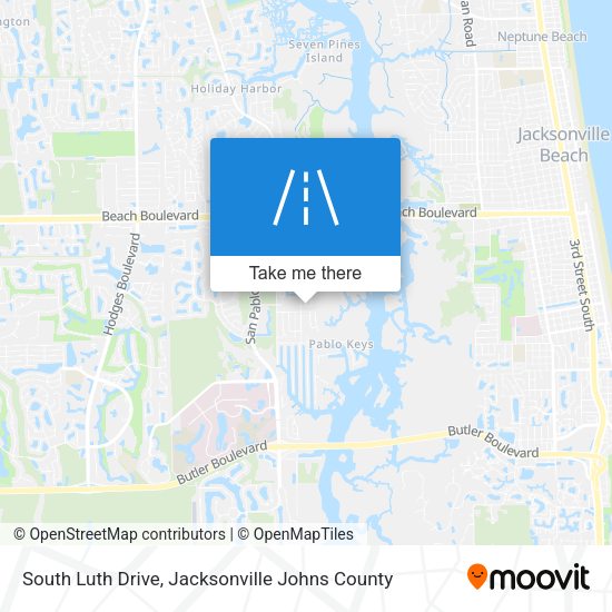 Mapa de South Luth Drive