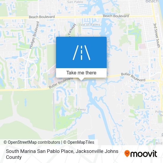 Mapa de South Marina San Pablo Place