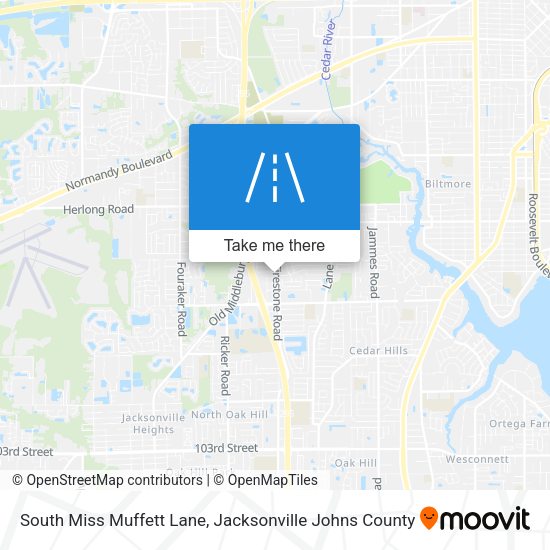 Mapa de South Miss Muffett Lane