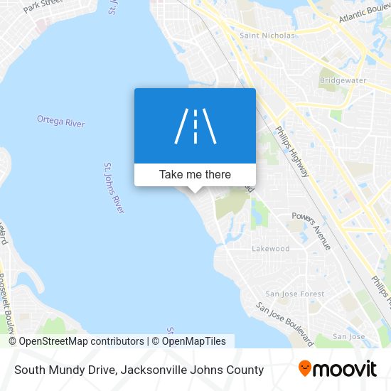 South Mundy Drive map