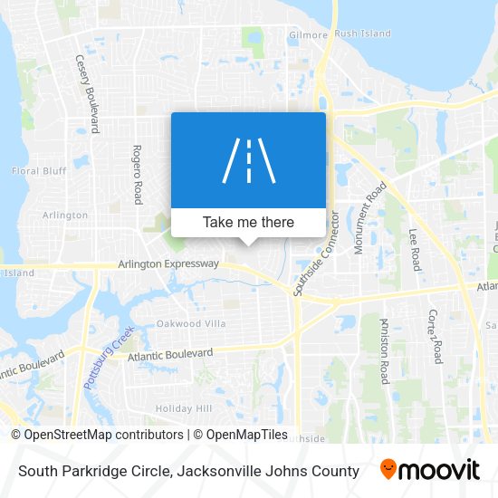 South Parkridge Circle map