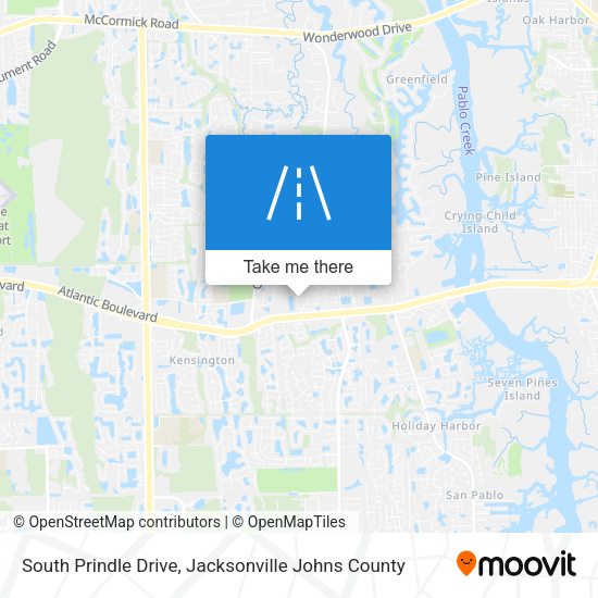 Mapa de South Prindle Drive