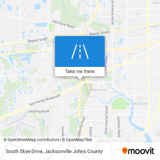 South Skye Drive map