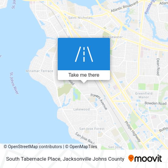 South Tabernacle Place map