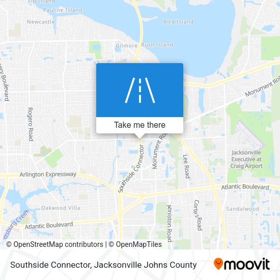 Southside Connector map