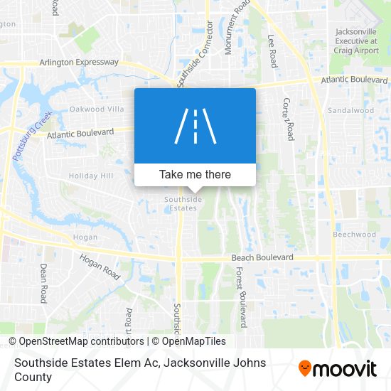 Mapa de Southside Estates Elem Ac