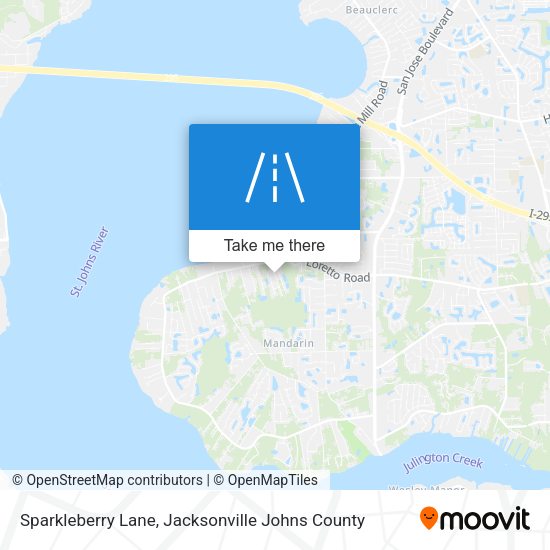 Sparkleberry Lane map