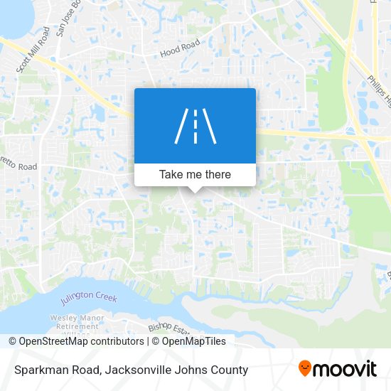 Mapa de Sparkman Road