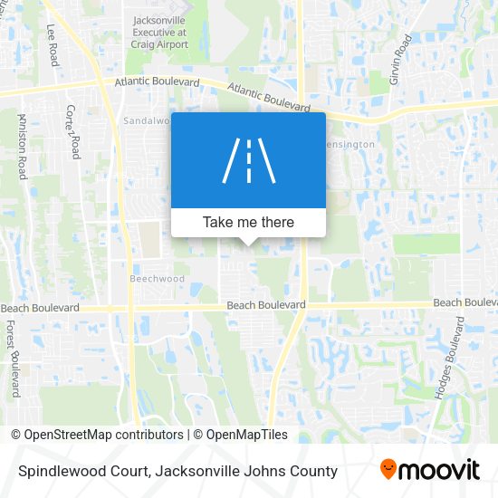 Spindlewood Court map