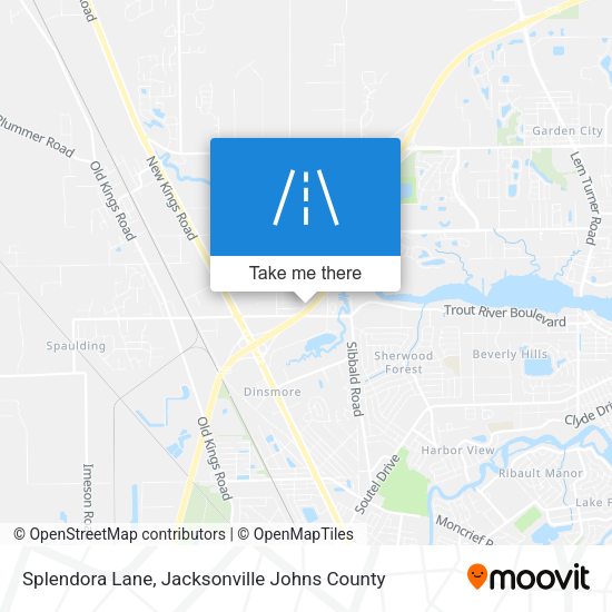 Mapa de Splendora Lane