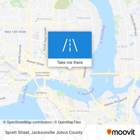 Mapa de Spratt Street
