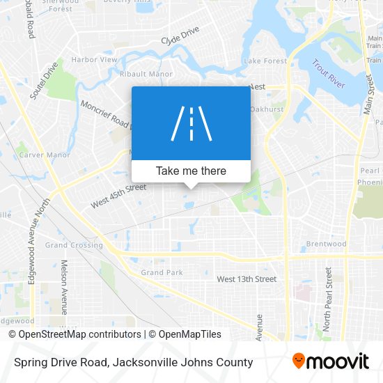 Mapa de Spring Drive Road