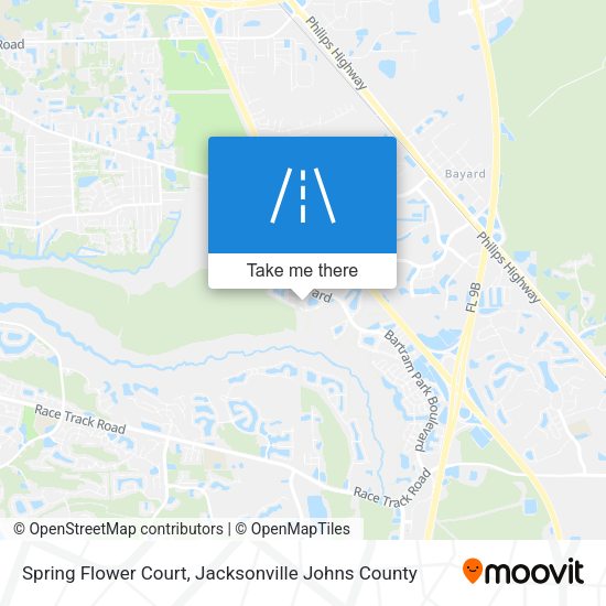 Mapa de Spring Flower Court