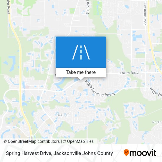 Mapa de Spring Harvest Drive