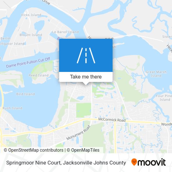 Springmoor Nine Court map
