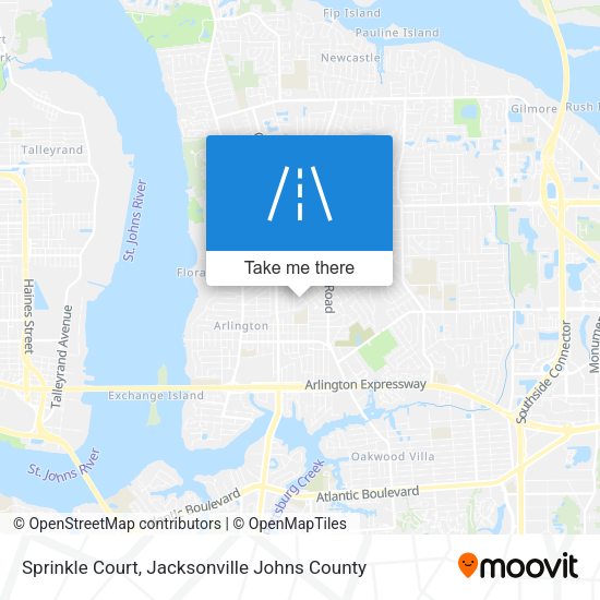 Sprinkle Court map