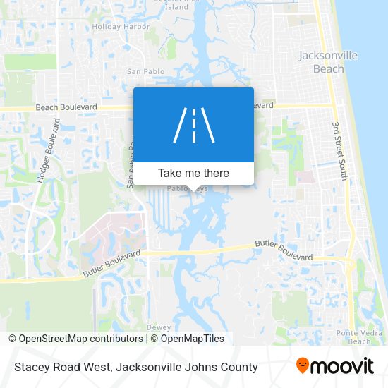 Stacey Road West map