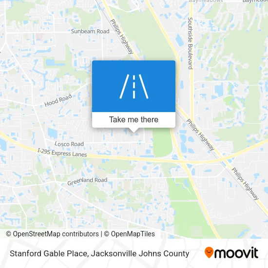 Stanford Gable Place map