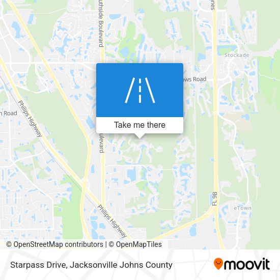 Starpass Drive map